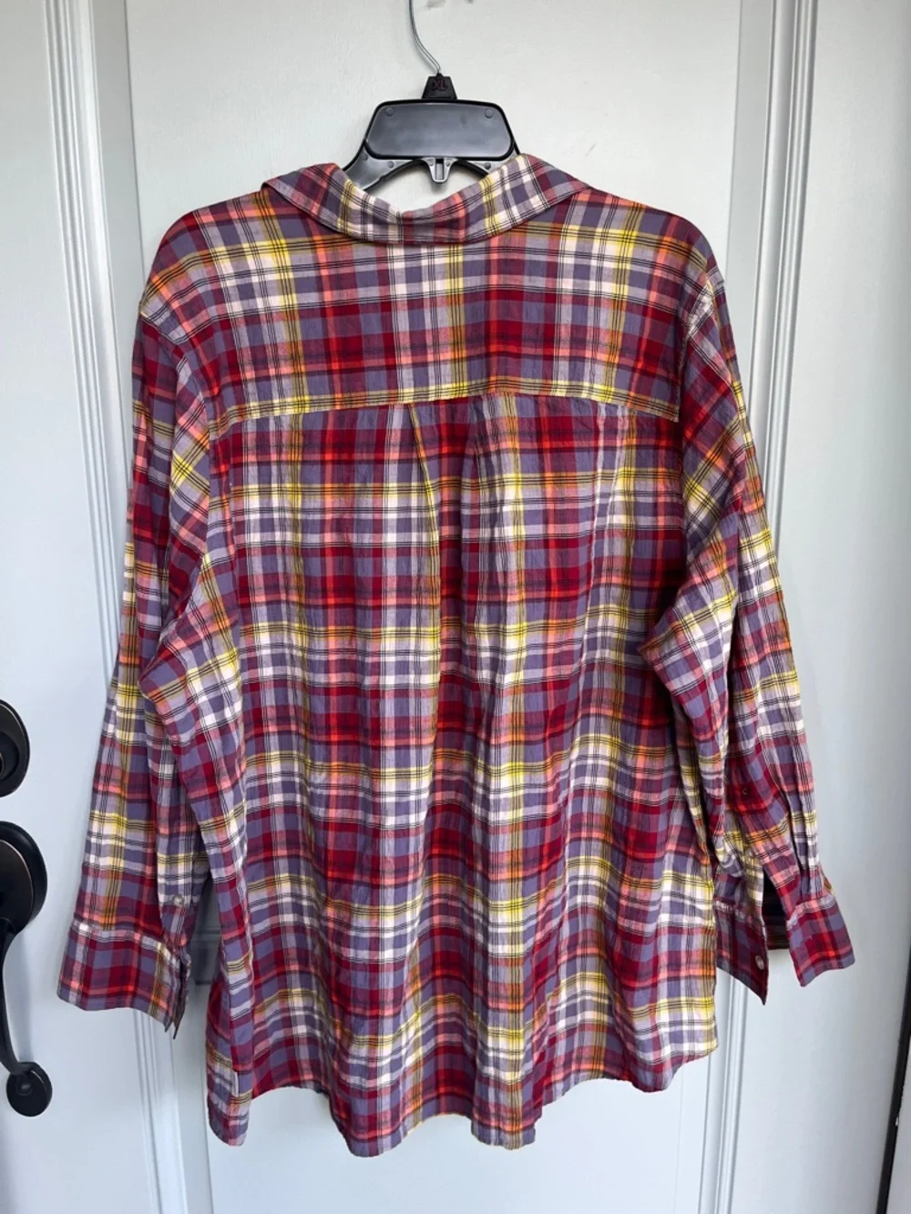 Eddie Bauer plaid Shirt 2x - Picture 2 of 4